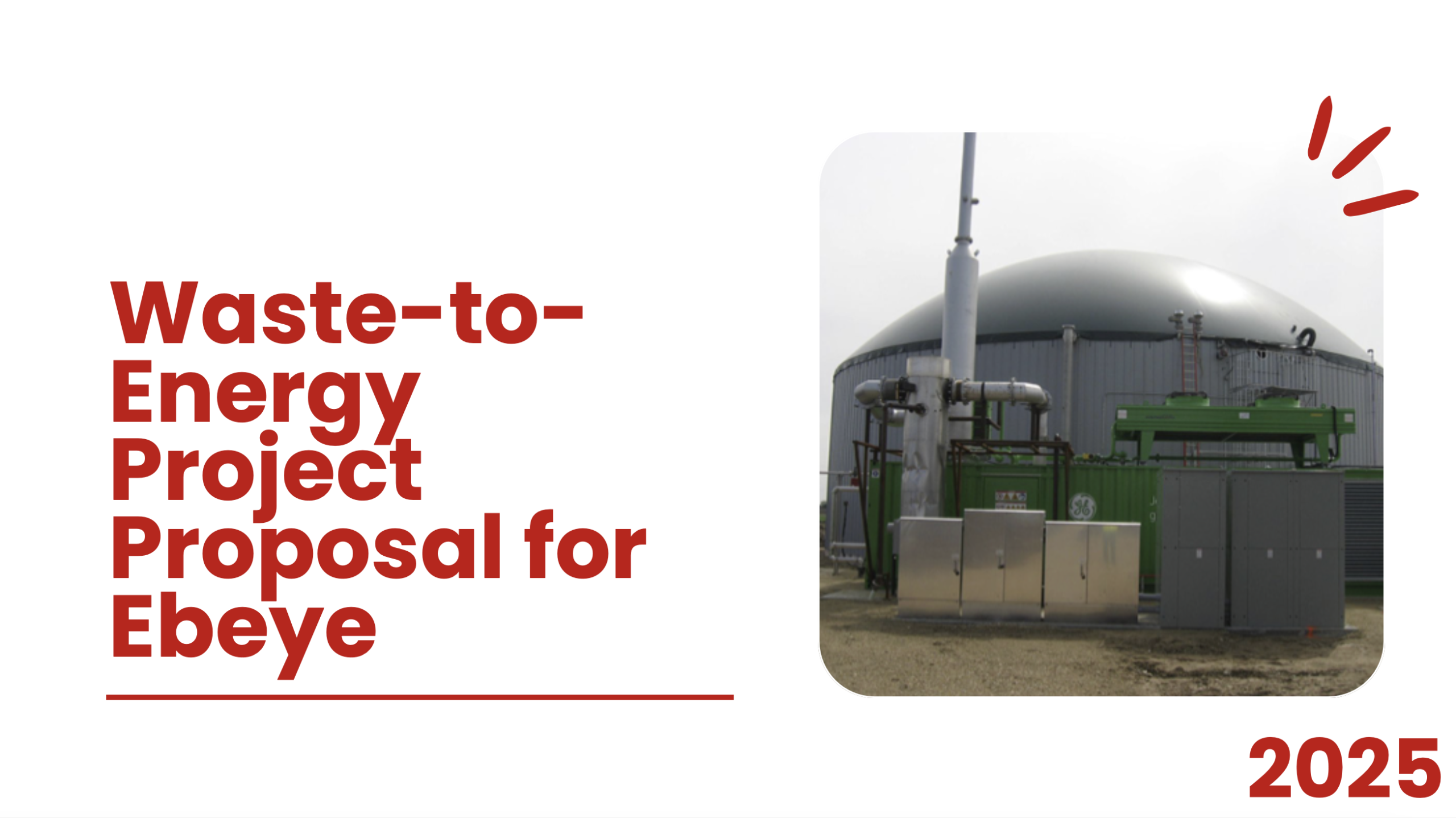 Waste-to-energy project proposal for Ebeye